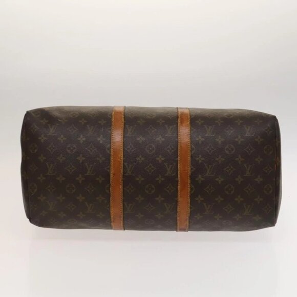 LOUIS VUITTON Monogram Keepall 50 Boston Bag M41426 LV Auth 117722 - Picture 12 of 16